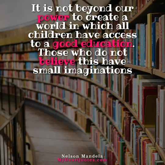 nelson mandela education quote