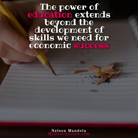 nelson mandela quote education