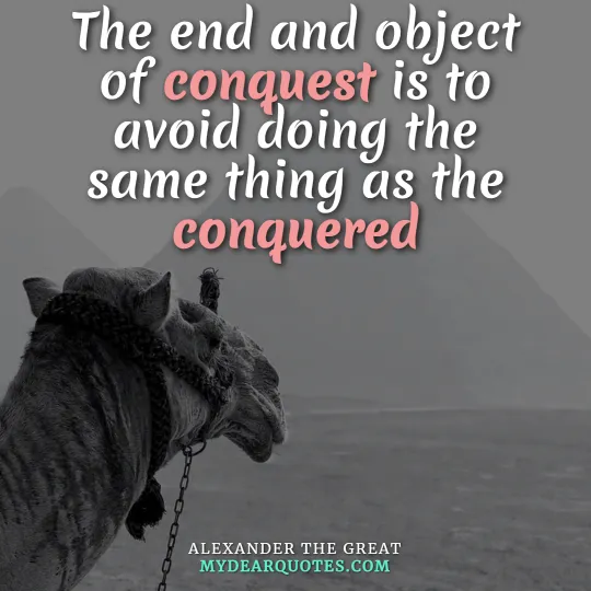 one of the goals of alexander the great was to