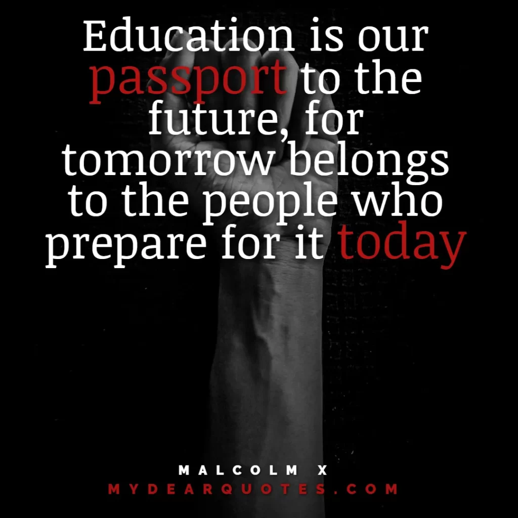 quotes by malcolm x