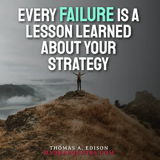 Thomas A. Edison saying