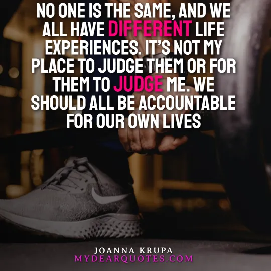 Joanna Krupa about life lessons