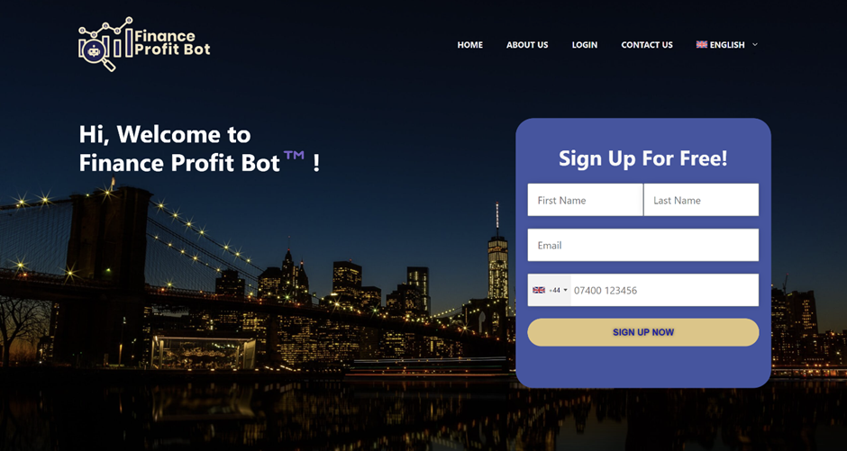 finance profit bot website